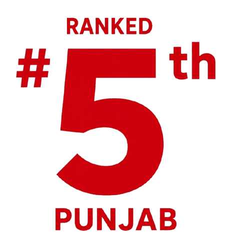 Ranked 5th in Punjab in the CSR Engineering College Survey 2026