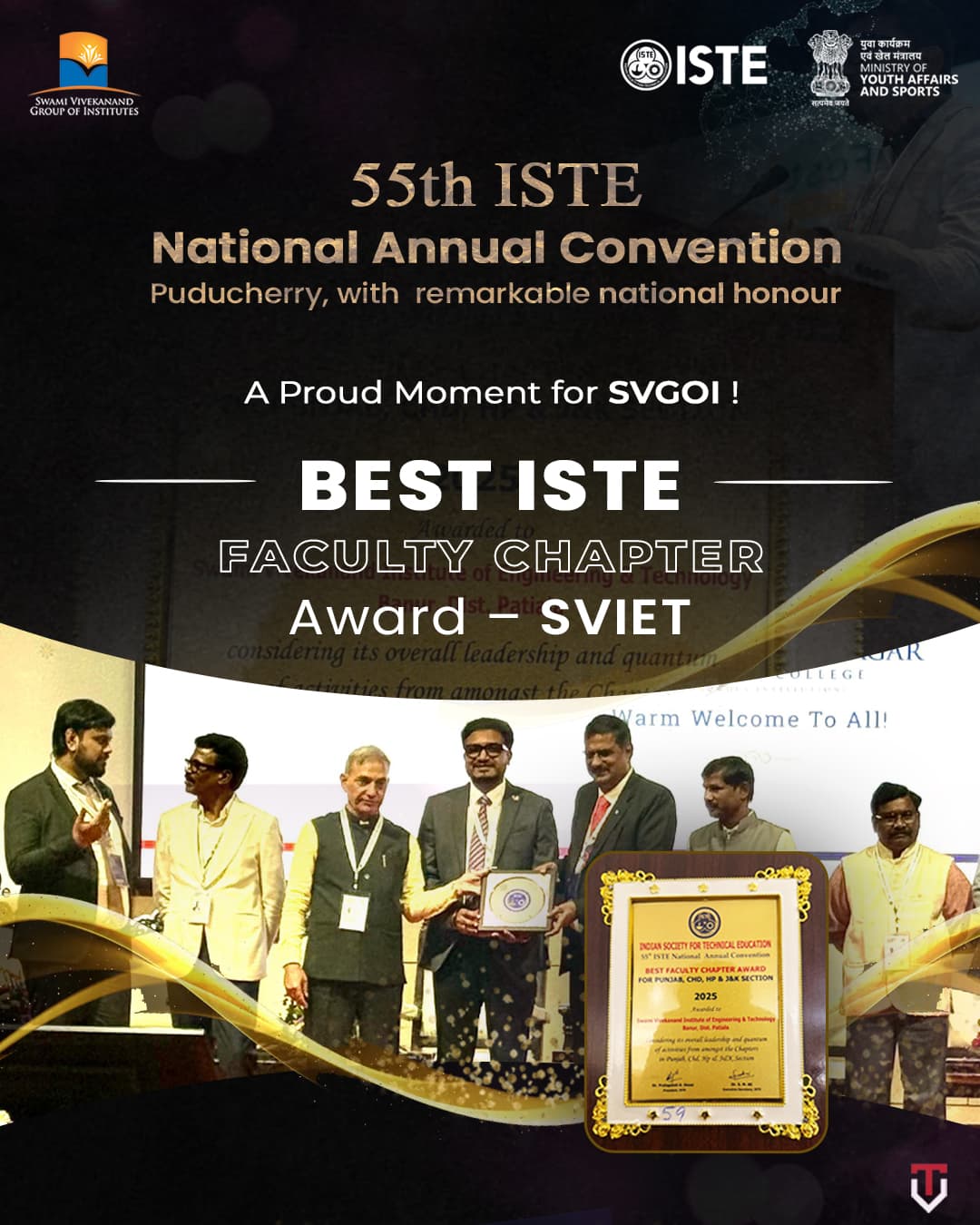Best ISTE Faculty Chapter