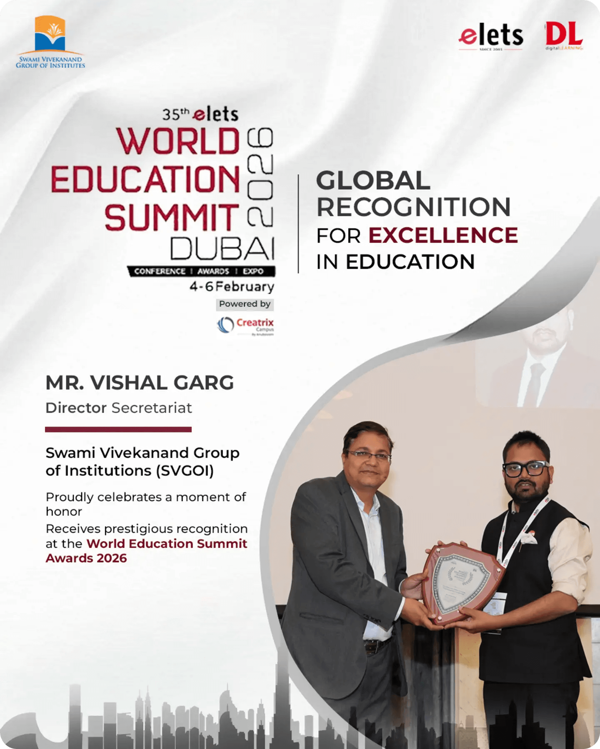Global recognition graphic